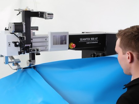 Сварочная машина SEAMTEK 900 AT, применение