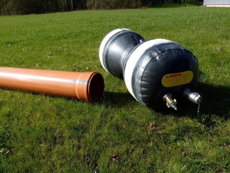 Пневматическое заглушающее перекрытие для проверки стыков на герметичность LAMPE