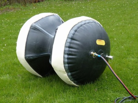 Пневматическое заглушающее перекрытие для проверки стыков на герметичность LAMPE, тип 1200